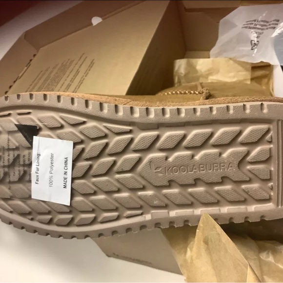 SOLD KOOLABURRA BY UGG VICTORIA TALL SOFT SUEDE FUR WOMENS BOOTS SIZE US 7 NEW - Picture 3 of 4